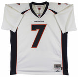 Broncos John Elway "HOF 04" Authentic Signed White 1998 M&N TB Jersey BAS Wit