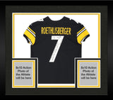 FRMD Ben Roethlisberger Steelers Signed Nike Elite Jersey w/Career Inscs-LE 7