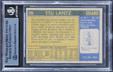 Rockets Stu Lantz Authentic Signed 1971 Topps #108 Card BAS Slabbed