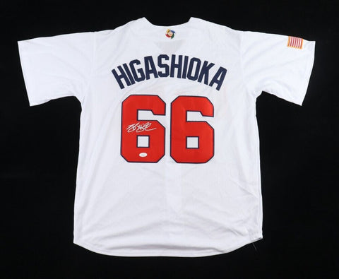 Kyle Higashioka Signed Team USA Nike Jersey (JSA COA) New York Yankees Catcher