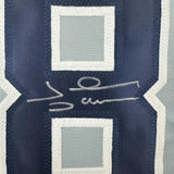 Autographed/Signed Johnny Damon New York Grey Jersey Beckett BAS COA