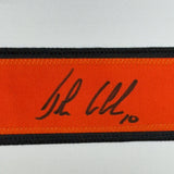 Framed Signed John LeClair 35x39 Philadelphia White Jersey JSA COA