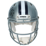 Brandon Aubrey Autographed/3 Inscribed Cowboys Authentic Helmet Beckett LE 17/17