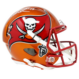 Mike Evans Tampa Bay Buccaneers Signed Riddell Flash Replica Helmet BAS Beckett