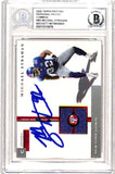 Michael Strahan Signed 2005 Topps #PPC-MS Trading Card Beckett 38977