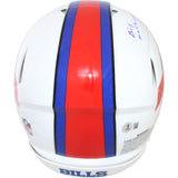 James Cook Signed Buffalo Bills Autographed Authentic Helmet Mafia Beckett 51153