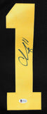 Chase Claypool Autographed Black Color Rush Pro Style Jersey-Beckett W*Black *L1