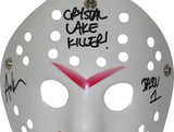 Ari Lehman Autographed/Signed Friday The 13th White Mask Jason Beckett 36376