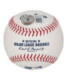 Rickey Henderson Signed Oakland Athletics OML HOF Baseball Beckett 41201