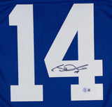 Sam Darnold Signed Seattle Seahawks Jersey (Beckett) 2xPro Bowl Quarterback