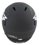 Eagles Miles Sanders Signed Eclipse Full Size Speed Rep Helmet JSA Witness