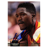 Dominique Wilkins Signed 1993 Topps Stadium Club #260 Trading Card Beckett 54220