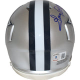 Tony Dorsett Autographed Dallas Cowboys Speed Mini Helmet Beckett 38880