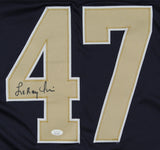 LeRoy Irvin Signed St. Louis Rams Jersey (JSA COA) Los Angeles & St. L. D.B.