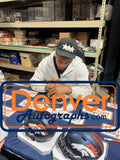Patrick Surtain Autographed Denver Broncos Mid-Size Midi Helmet Beckett 56414