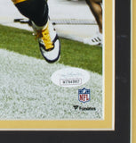 Hines Ward Signed Framed Pittsburg Steelers 8x10 Vs Eagles Photo JSA ITP