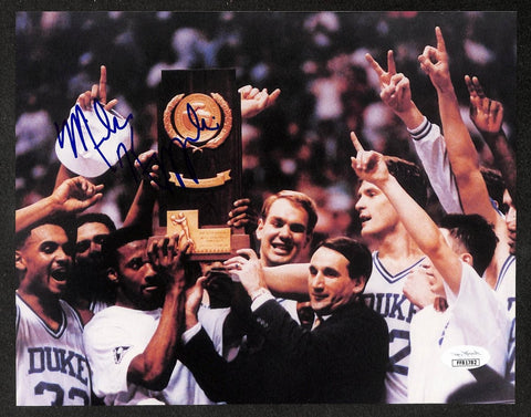 Mike Krzyzewski Coach Duke Blue Devils Signed/Autographed 8x10 Photo JSA 213894