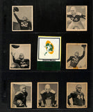 1948 Bowman Football Cards Green Bay Packers Partial Team Set (7/10) 200299