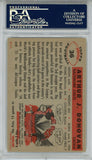 Art Donovan Signed 1956 Topps #36 Rookie Card w/HOF PSA Slab 42634