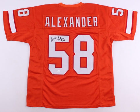 Kwon Alexander Signed Buccaneers Jersey (JSA COA ) Old School Creamsicle Jersey
