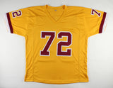 Dexter Manley Signed Washington Redskins Jersey (JSA COA) 2xSuper Bowl Champ DE