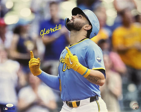 Brewers Outfield Prospect GARRETT MITCHELL Signed 16x20 Photo #9 AUTO - JSA