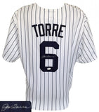 Joe Torre Signed Yankees Majestic Jersey (JSA COA) Hall of Fame New York Manager