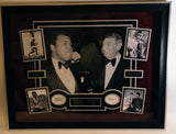 Muhammad Ali and Howard Cosell Autographs w/ Collage Framed JSA LOA