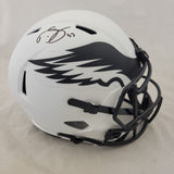 DARREN SPROLES SIGNED EAGLES F/S LUNAR ECLIPSE SPEED REP HELMET BECKETT QR