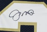 Joe Montana Signed Custom Blue College Style Football Jersey JSA