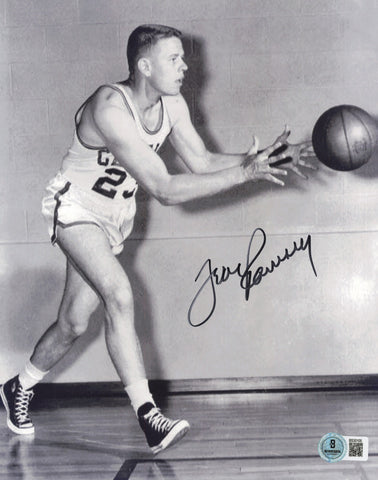 Frank Ramsey Autographed 8x10 Photo Boston Celtics Beckett BAS QR #BS30105