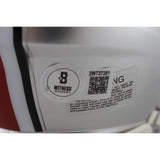 Quinshon Judkins Autographed Ohio State Buckeyes Speed Mini Helmet Beckett 49614