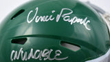 Vince Papale Signed Eagles 74-95 Speed Mini Helmet w/Invincible-Beckett W Holo