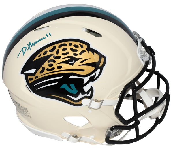 BRIAN THOMAS JR SIGNED JACKSONVILLE JAGUARS RETRO AUTHENTIC HELMET FANATICS