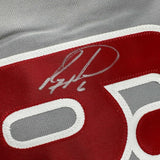 Framed Autographed/Signed Ryan Howard 33x42 Philadelphia Grey Jersey JSA COA