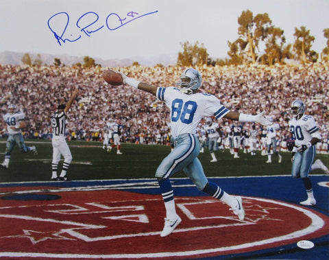 Michael Irvin Dallas Cowboys Signed/Autographed 16x20 Photo JSA 142655