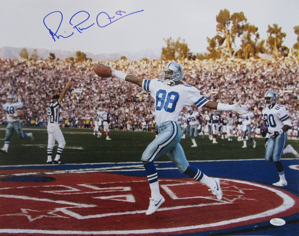 Michael Irvin Dallas Cowboys Signed/Autographed 16x20 Photo JSA 142655