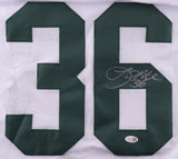 LeRoy Butler Signed Green Bay Packers Jersey (JSA) 1st Ever Lambeau Leap / D.B.