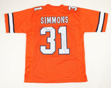 Justin Simmons Signed Denver Broncos Jersey Inscribed "2020 Pro Bowl!" (JSA COA)