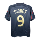 Fernando Torres Signed Liverpool FC Soccer Jersey #9 with Beckett COA