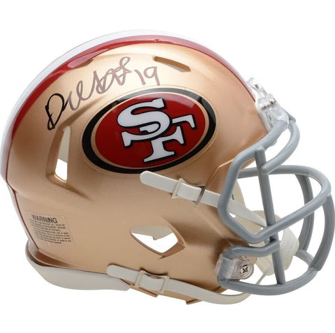 Deebo Samuel San Francisco 49ers Autographed Signed Mini-Helmet Fanatics