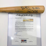 RARE 10 Sigs 300 Win Club Autographed/Signed Baseball Bat Tom Seaver PSA/DNA