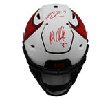 Rob Gronkowski & Mike Evans Signed Tampa Bay Buccaneers Flex Auth Lunar Helmet