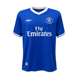 Jimmy Floyd Hasselbaink Signed Chelsea FC Soccer Jersey #9 with Beckett COA