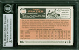 Reds Todd Frazier Authentic Signed 2015 Topps Heritage #434 Card BAS Slabbed