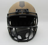 Rashee Rice Signed Chiefs Salute to Service Full Size Replica Football Helmet Be