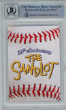Marty York Signed The Sandlot 20 Anniv. Insert Beckett Auto 10 40660