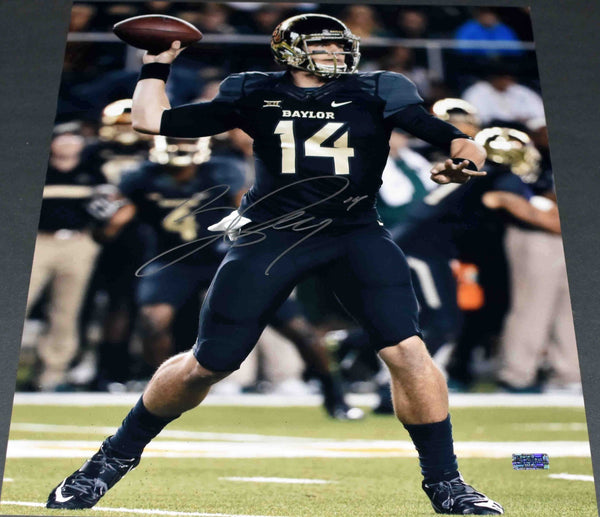 BRYCE PETTY SIGNED AUTOGRAPHED BAYLOR BEARS 16x20 PHOTO COA