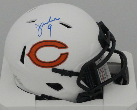 Bears Super Bowl Champ JIM McMAHON Signed Riddell LUNAR Mini Helmet AUTO - JSA