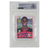 Vinicius Jr Signed 2017 Abril Campeona to Carioca Rookie Card - BGS Authentic